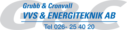 Grubb & Cronvall VVS & Energi Teknik AB logotyp